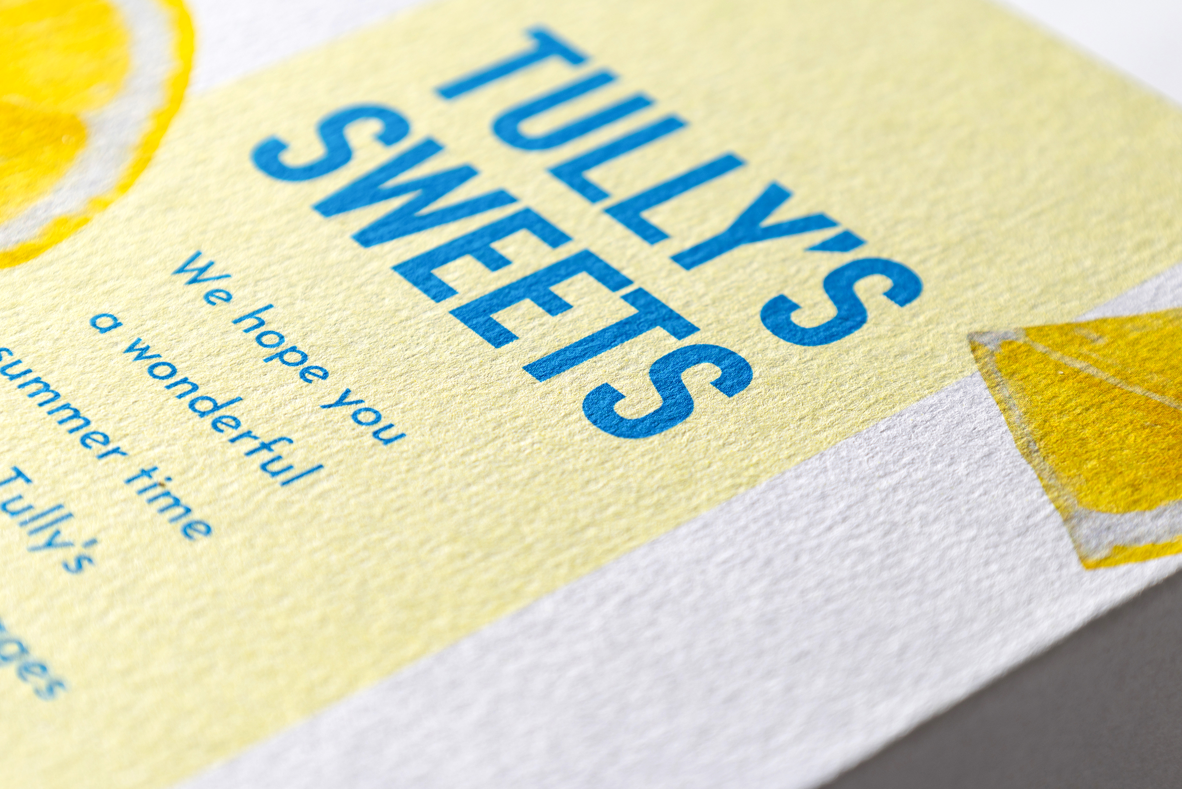 爽やかなスイーツのギフト箱