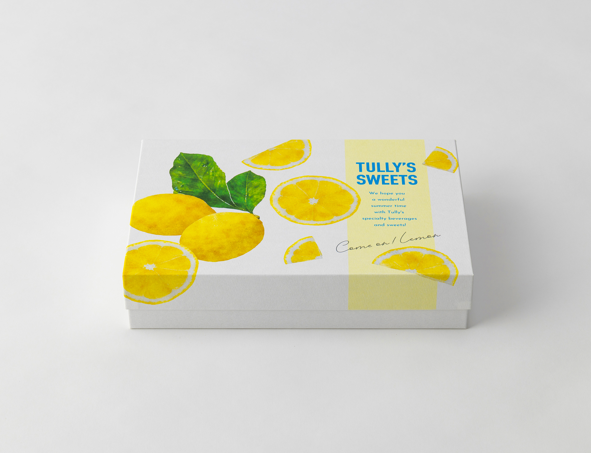 爽やかなスイーツのギフト箱