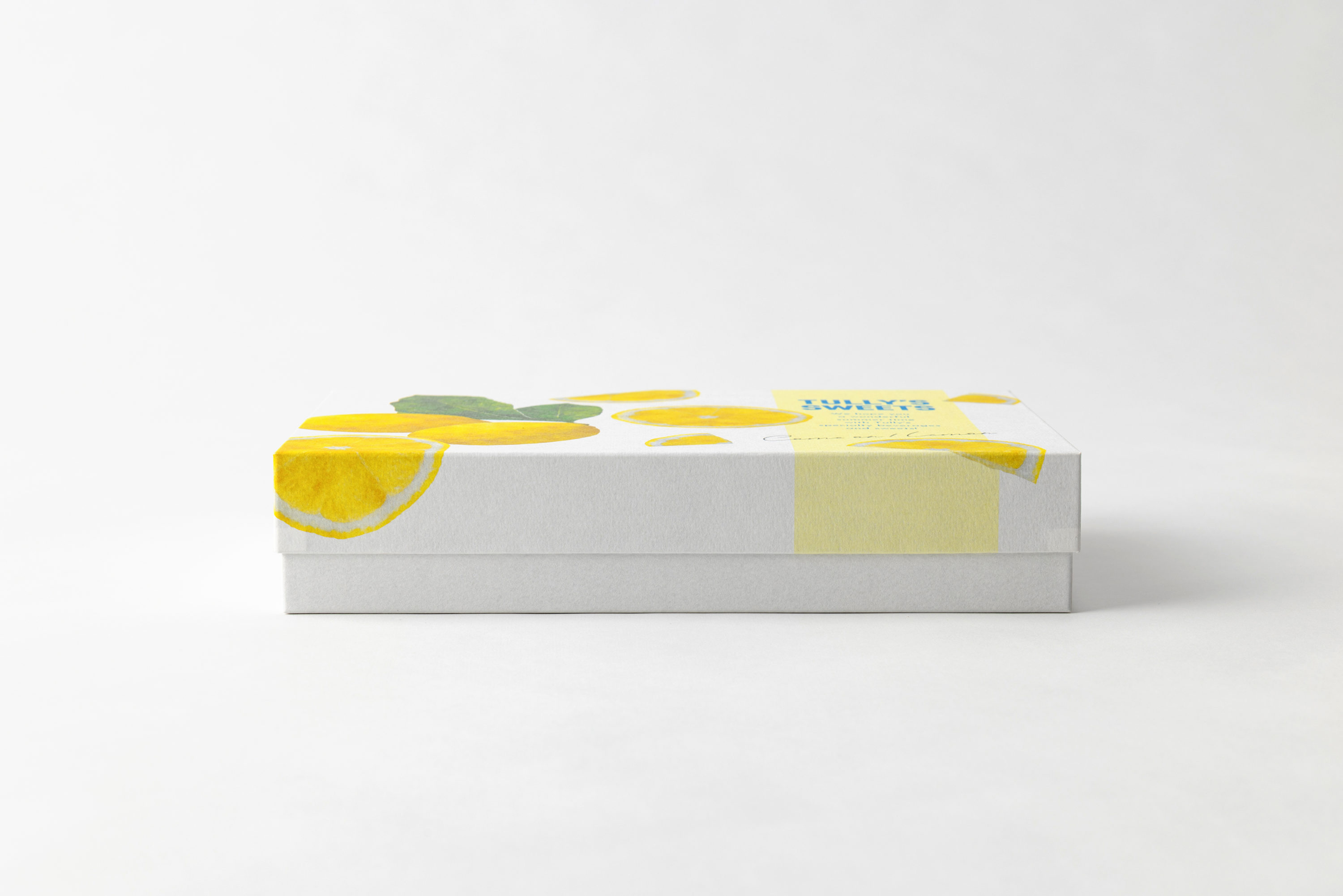 爽やかなスイーツのギフト箱